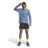 T-shirt par Running adidas Own the run B Ls Homme Bleu