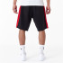 Pantalons New Era Panneau surdimensionné NBA Chicago Bulls Noir Homme