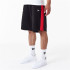 Pantalons New Era Panneau surdimensionné NBA Chicago Bulls Noir Homme