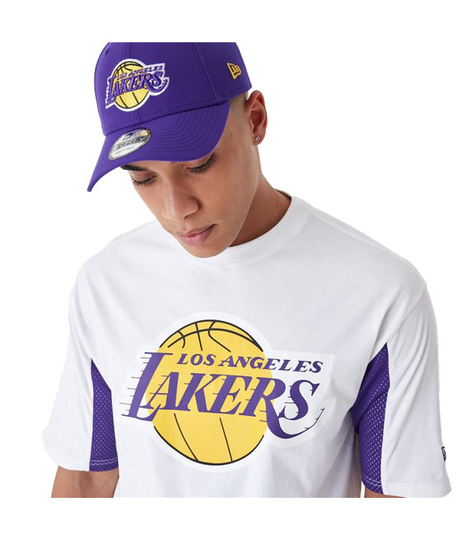 T-shirt New Era NBA Panel Oversized LA Lakers...
