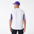 T-shirt New Era NBA Panel Oversized LA Lakers Blanc Homme