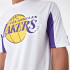T-shirt New Era NBA Panel Oversized LA Lakers Blanc Homme