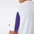T-shirt New Era NBA Panel Oversized LA Lakers Blanc Homme