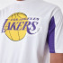 T-shirt New Era NBA Panel Oversized LA Lakers Blanc Homme