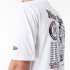 T-shirt New Era Mlb Player Graphc Oversized New York Yankees Blanc Homme