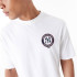 T-shirt New Era Mlb Player Graphc Oversized New York Yankees Blanc Homme