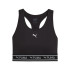 Brassiere de sport Fitness Femme by Puma 4KEEPS Elastic Noir