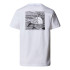T-shirt de Montagne The North Face S/S Redbox Celebration Homme White