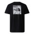 T-shirt de Montagne The North Face S/S Redbox Celebration Homme Black
