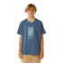 T-shirt Rip Curl Îles perdues - Enfant Bleu marine