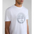 T-shirt Napapijri S-Bollo Ss 1 White 002 Homme