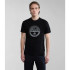 T-shirt Napapijri S-Bollo Ss 1 Noir 041 Homme