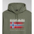 Sweat Napapijri B-Kreis H Vert Homme