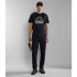 T-shirt Napapijri S-Faber Noir 041 Homme