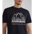 T-shirt Napapijri S-Faber Noir 041 Homme