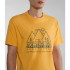 T-shirt Napapijri S-Faber Jaune Homme