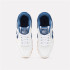 ChaussuresReebok Classic Cuir Enfant Blanc/Bleu