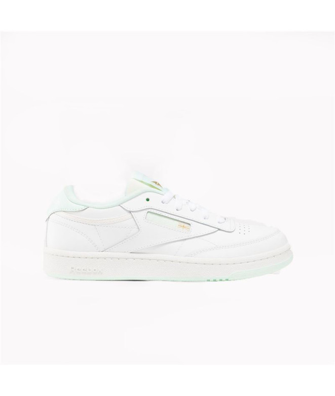 Chaussures Reebok Club C Enfant Blanc/Vert