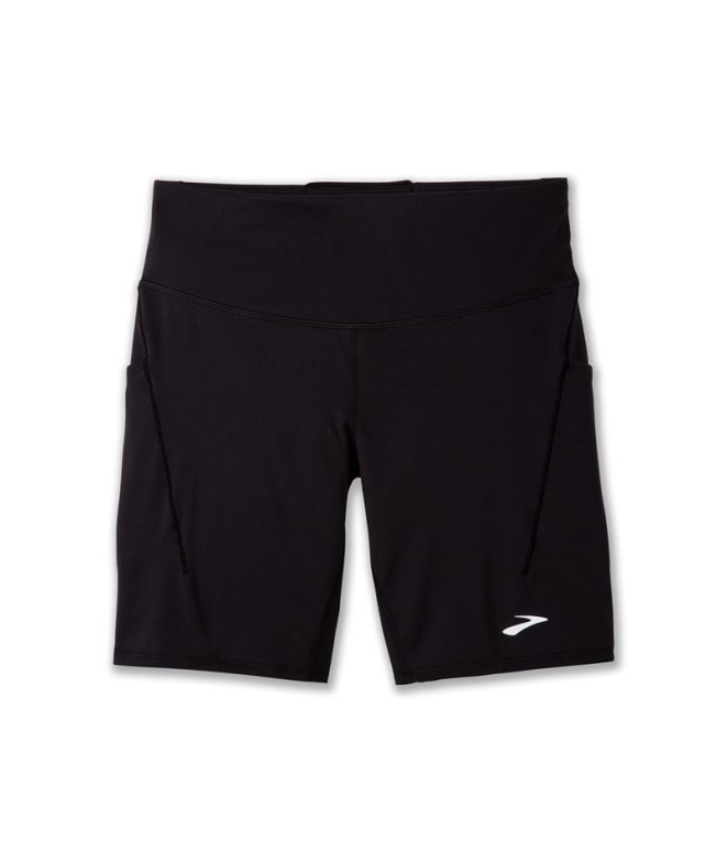 Pantalons Running Brooks Femme de Spark 8" Noir