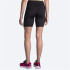 Pantalons Running Brooks Femme de Spark 8" Noir