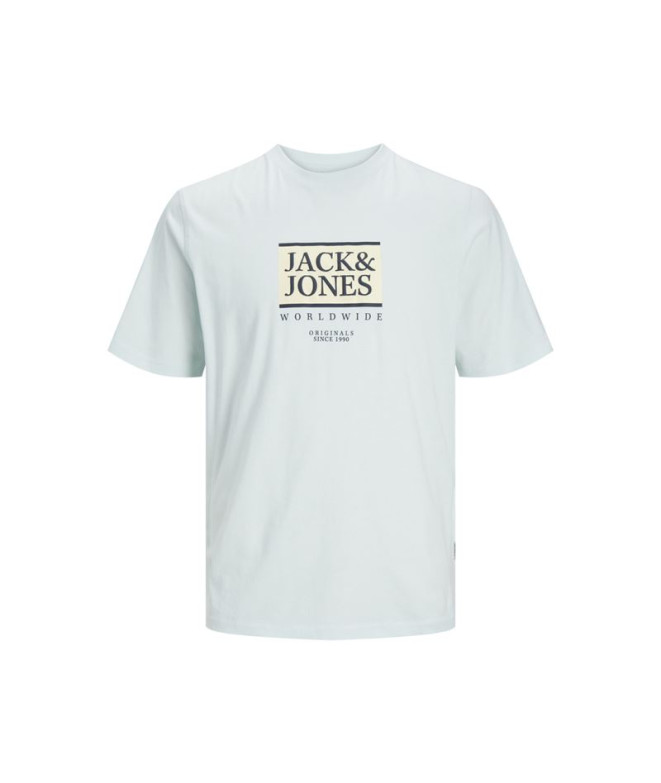 T-shirt Homme Jack & Jones Lafayette Box Bleu...