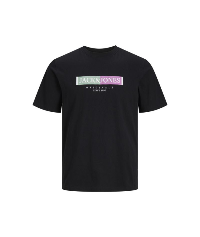 T-shirt Homme Jack & Jones Lafayette Box Noir