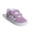 Chaussures adidas VL Court 3.0 Cf Enfant Lilas
