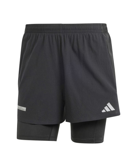 Pantalons de Running adidas Ultimate 2In1 Homme Noir