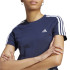 T-shirt adidas Essentials 3-Stripes Femme Bleu