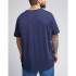 T-shirt Lee Ss Patch Logo Navy Homme