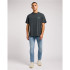 T-shirt Lee Loose Logo Washed Black Homme