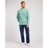 Sweat Lee Plain Crew Intuition Grey Homme