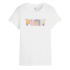 T-shirt Puma Essential+ Graphic White Femme