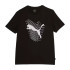T-shirt Puma Graphics Cat Black Homme