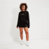Pantalon Ellesse Femme Short Kyrana Loopback Noir