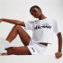 Pantalon Ellesse Femme Short Kyrana Loopback blanc