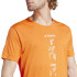 T-shirt par Trail adidas Agravic Terrex Homme Orange