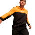 Sweat Puma Essentials Block x Tape Noir/Jaune Homme
