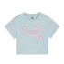 T-shirt Puma GRAPHICS Summer Flow Turquoise Enfant