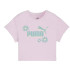 T-shirt Puma GRAPHICS Summer Flow Purple Enfant