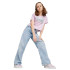T-shirt Puma GRAPHICS Summer Flow Purple Enfant