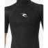 Wetsuit surf Rip Curl Short Sleeve Freelite Spring Enfant Black