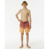 Maillot de bain de Playa Y Piscine Rip Curl Fade Volley Enfant Coral
