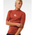 Collants de Surf Rip Curl Waves Upf Perf S/S Homme Rouge