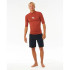 Collants de Surf Rip Curl Waves Upf Perf S/S Homme Rouge