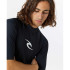 Lycra de Surf Rip Curl Waves pf Homme Noir