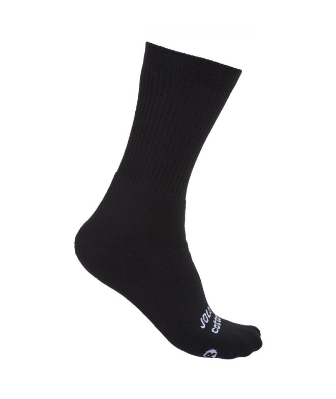 Chaussettes Joluvi Coton Plus 2p Noir