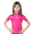 T-shirt de Natation Aquarapid Uv Pink Enfant