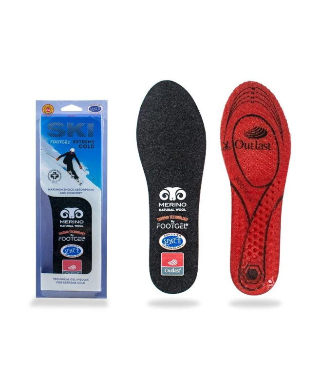 Semelles de Ski Footgel Ski Extreme Cold...