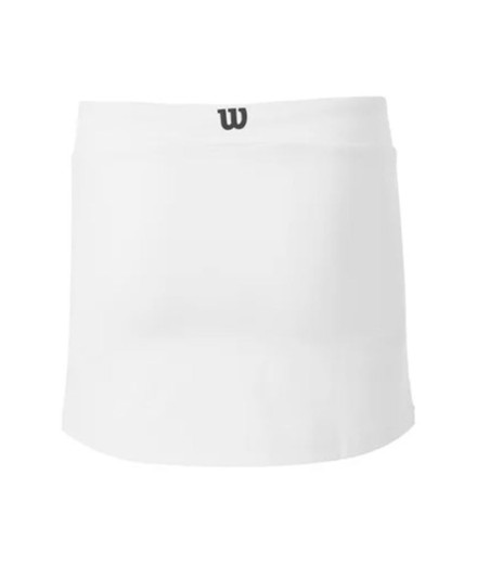 Jupe Pádel Wilson by Yg Youth Team Flat Front White Enfant